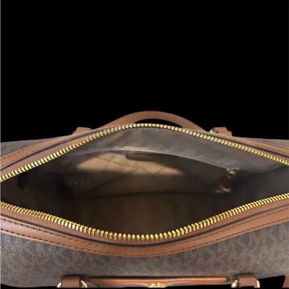 Michael Kors Brown and Tan Satchel - Picture 2 of 7